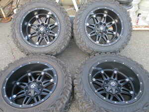 FUEL D531 Hostage-Deep 20×12J -44&マッドタイヤ 35×12.50R20LT☆PCD139.7/135☆アメ車/ハマー H3/ランクル/リフトアップ/クロカン