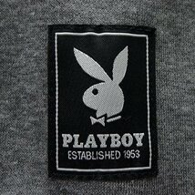 新品 プレイボーイ 2023秋冬 裏毛 刺繍 スウェット M 【33054_98】 PLAYBOY メンズ クルーネック トレーナー スエット プルオーバー_画像8