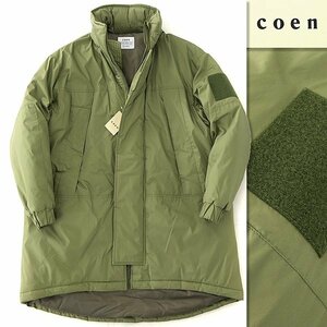 新品 UNITED ARROWS コーエン 中綿 モンスター パーカー コート M オリーブ 【J57121】 カーキ 秋冬 メンズ coen ミリタリー ジャケット