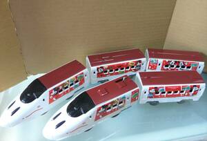  Plarail vehicle JR Kyushu Shinkansen Disney Mickey & minnie design 5 both set used
