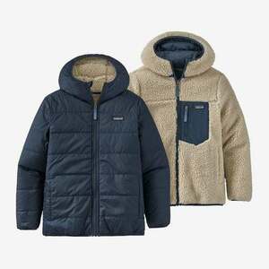 ★新品★　patagonia パタゴニア キッズ リバーシブル レディ フレディ フーディ New Navy NENA XXLサイズ　正規品