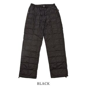 ★新品★ GRAMICCI グラミチ GRAMICCI×TAION　DOWN PANT ダウンパンツ BLACK Mサイズ