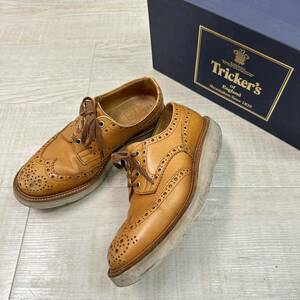 Tricker's Bourton M5633 トリッカーズ バートン ウィングチップ シューズ サイズ 6