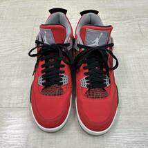 13ss 2013 NIKE AIR JORDAN 4 RETRO ナイキ エア ジョーダン 4 レトロ ファイヤー レッド FIRE RED TORO BRAVO 308497 603 サイズ 28.5cm_画像3