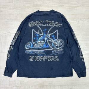 90s Vintage JESSE WHO ? WEST COAST CHOPPERS ヴィンテージ ウエスト コースト チョッパーズ ロンT 両面 プリント L/S TEE サイズ XL