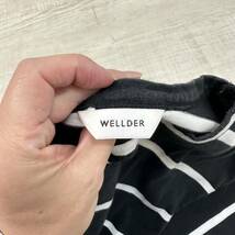 WELLDER ウェルダー WM19SCS09 ボーダー Tシャツ オーバーサイズ BORDER T-SHIRT TEE MADE IN JAPAN 日本製 サイズ 5_画像9