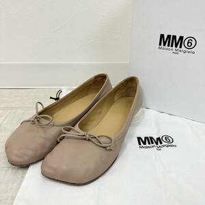 MM6 Maison Margiela エムエムシックス メゾン マルジェラ ヒール バレエ パンプス バレリーナ ANATOMIC BALLERINA S59WZ0077 サイズ 38