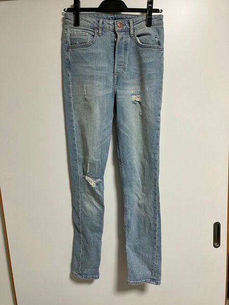 【値下げ不可】H&M &DENIM ヴィンテージスキニーハイウエスト