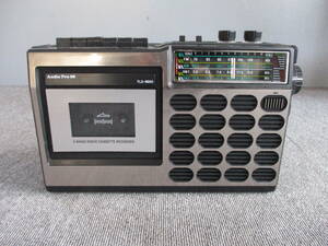 B257　棚ね　現状品　とうしょう　昭和の思いでラジカセ　TLS-8800　AM/FM/SW　オーディオ機器　レトロ　Audio Pro　カセットデッキ