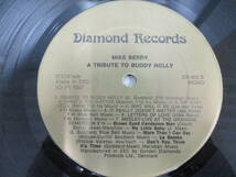 B315　棚ね　現状品　LP盤　レコード　MIKE BERRY　A TRIBUTE TO BUDDY HOLLY　マイク・ベリー　バディ・ホリー　ON MY MIND　洋楽　_画像7