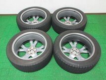 D625【送料無料 在庫処分】205/50R17 超溝高 8~8.5分山 ブリヂストン スタッドレス VRX2 ♪ ホイールセット 4本 スバル インプレッサ 純正_画像10