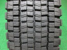 Y535【送料無料】225/80R17.5 123/122 超溝高 8.5分山 スタッドレス DECTES SP001 2021年製 6本 激安 4トン トラック キャンター エルフ 等_画像3