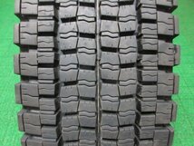 Y535【送料無料】225/80R17.5 123/122 超溝高 8.5分山 スタッドレス DECTES SP001 2021年製 6本 激安 4トン トラック キャンター エルフ 等_画像4