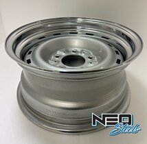 新品 15インチ 4本セット Chevy Van シェビーバン アストロ サファリ 2WD タホ サバーバン ラリー NEO STEELS NS00 15x7J +0 127-5穴_画像5