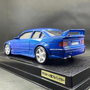 ■BMW M3 E36■1/18■プルバックカー■プラスチック製■カスタムベース■トイコー■クリアケース入り■の画像4