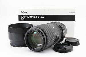 ★良上品★シグマ SIGMA 100-400mm F5-6.3 DG OS HSM Contemporary キヤノン CANON C017 #9099