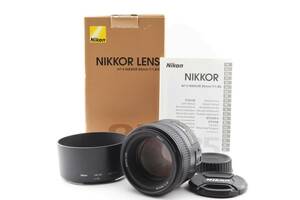★極上美品★ニコン NIKON AF-S NIKKOR 85mm F1.8G #9256