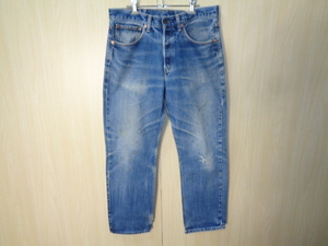 s92◆00’s パキスタン製 EURO Levi's 582 06 レギュラーフィットジーンズ◆ユーロ企画 リーバイス w34 ボタンフライ デニムパンツ 5K