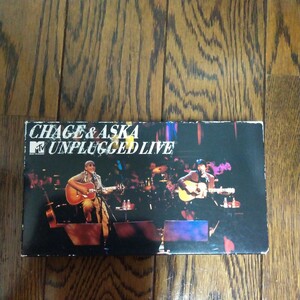 レア　ビデオ　CHAGE and ASKA　UNPLUGGED LIVE アンプラグド　ライブ　チャゲアス　飛鳥涼