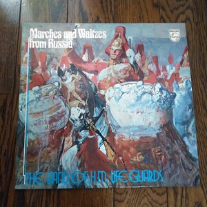 レア　LP レコード　marbhes and waltzes from russia マーチ　ロシア　the band of h.m. ufc guards