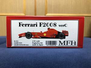 MFH モデルファクトリーヒロ 1/20 フェラーリ F2008　Ver.C【K214】