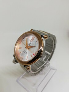 【稼働品】Vivienne Westwood ヴィヴィアンウエストウッド VV006RSSL レディースクォーツ腕時計