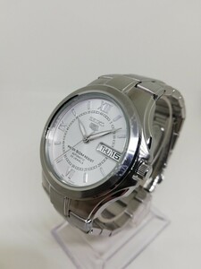 【稼働品】SEIKO セイコー 7S36-01R0 セイコーファイブ メンズ自動巻デイデイト腕時計