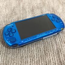 SONY ソニー PlayStation Portableプレイステーション ポータブル PSP PSP-3000 UMD ブルー 青 通電OK 現状品_画像3