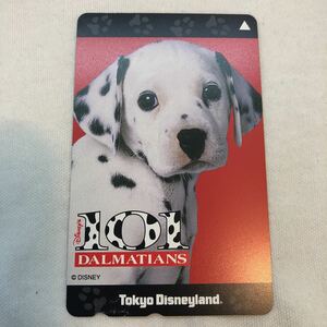 テレカ DISNEY 101 DALMATIANS 50度 テレホンカード ディズニー ワンオーワン ダルメシアン