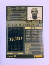 WCCF 2006-2007 ロベルト・カルロス LEGENDS Panini 06-07 レアル・マドリード_画像2