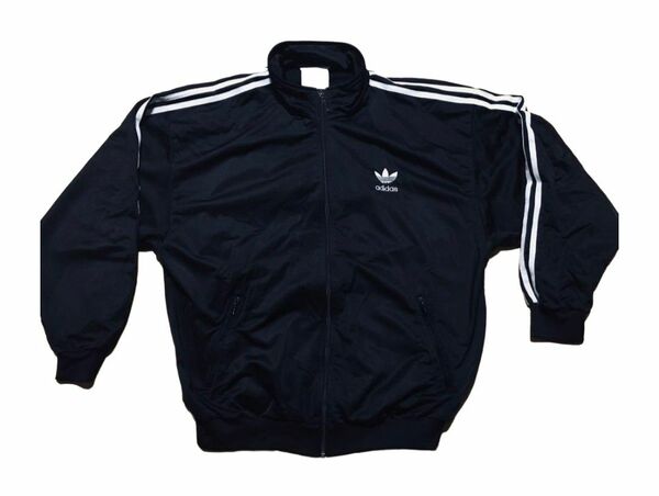 入手困難 80's adidas ヴィンテージ トラックジャケット Black