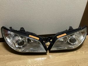 GDA GDB 鷹目 ヘッドライト HID WRXSTI レンズプチレストア済み コーティング済み インプレッサ F型 G型