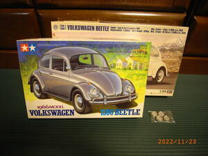 1/24 Tamiya 1966 Volkswagen Beetle + Hasegawa 1967 Volkswagen Beetle book@. sculpture BRM wheel 