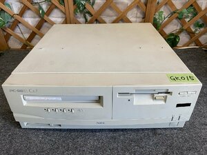 【送140サイズ】NEC　PC-9821Cx3　P-100/MEM15.6MB/HDD欠 FDDより起動OK/FM音源OK/型番ラベル欠