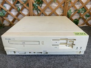 【送140サイズ】NEC　PC-9821Ce modelS2　486SX-25/MEM5.6MB/HDD欠 FDDより起動OK/FM音源NG