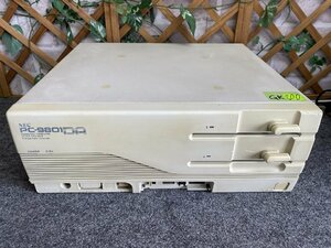 【送140サイズ】NEC　PC-9801DA2　386DX-20/MEM1.6MB FDDよりDOS起動OK/FM音源OK