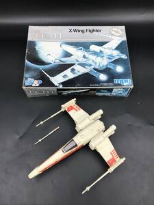 1114-04◆組立済 スターウォーズ ジェダイの帰還 X-Wing Fighter MPC ジャンク STARWARS RETURN OF THE JEDI 箱難あり