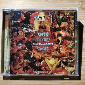 RAWHEAD / RAW ADDICT / BLUE HOLOCAUST / ACTIVE STENOSIS - 4 Way Split【CD】ゴアグラインド グラインド death grind gore