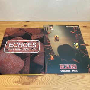 ECHOS ライブ パンフレット LIVE RUST 1981-1991 CONCERT TOURの画像1