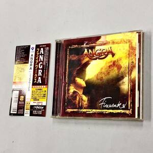 即決！特典ステッカー付！帯付！CD「ANGRA／ファイアワークス」送料込！