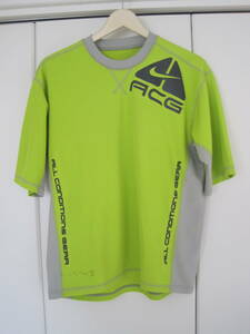 オールド　アーカイブ　90s 00s ナイキ NIKE ACG　ポリ１００％Tシャツ　M