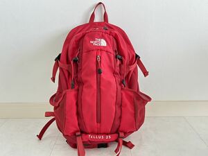 North Face Backpack Telus 25 Red Bag Rucksack Backpack