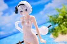 東方人形 東方プロジェクト 魂魄妖夢 水着ver 1/7 フィギュア 塗装済み完成品 白カラー_画像1