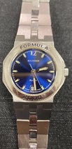 #17482B BUCHERER/ブッフェラー/メンズ/クオーツ/FORMULA 2000/デイデイト/青文字盤/RACING_画像2