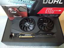 【動作確認済】ゲーミング グラボ FF15ベンチ快適♪AMD Radeon ASUS RX 5700 DUAL-RX5700-O8G-EVO DP HDMI DVI _画像2