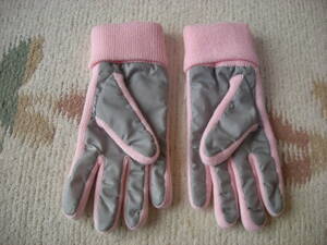 ●SOMETHING ピンク手袋 キッズ用 新品未使用