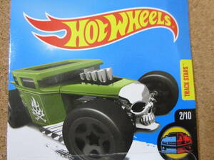 Hot Wheels Bone Shaker HW Mild to Wild 2/10 ボーンシェイカー ラリー ウッド 頭蓋骨 ホットロッド 5.7L V8 オープンルーフ