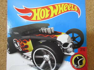 Hot Wheels Bone Shaker HW Daredevils 7/10 ボーンシェイカー ラリー ウッド 頭蓋骨 ホットロッド 5.7L V8 レッド クローズルーフ 