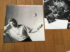 ★ヒューイ・ルイス・アンド・ザ・ニュースの1988年の貴重アナログ盤！／スモール・ワールド　HUEY LEWIS&THE NEWS／SMALL WORLD