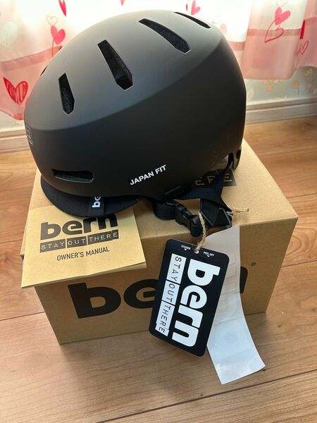 Lサイズ◆希少◆ワイズロード◆BERN バーン◆MACONVISOR2.0◆メーコンバイザー2.0 ヘルメット